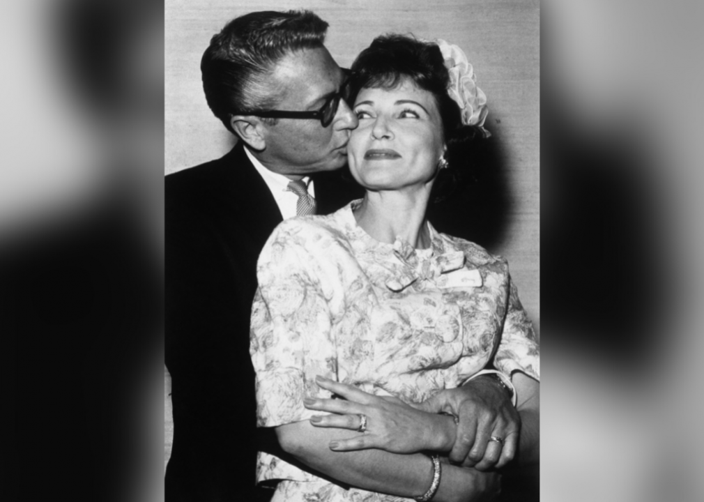 Betty White and Allen Ludden — June 14, 1963